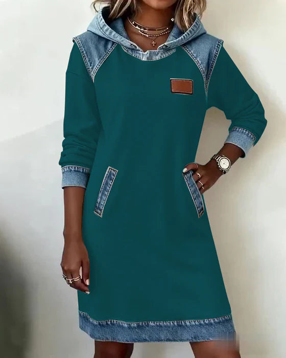 Paula - Vestido Sudadera Con Capucha