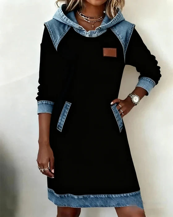 Paula - Vestido Sudadera Con Capucha