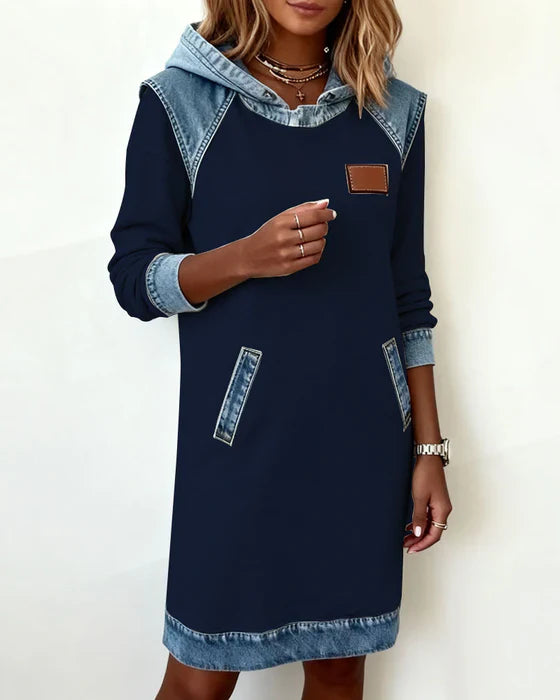 Paula - Vestido Sudadera Con Capucha