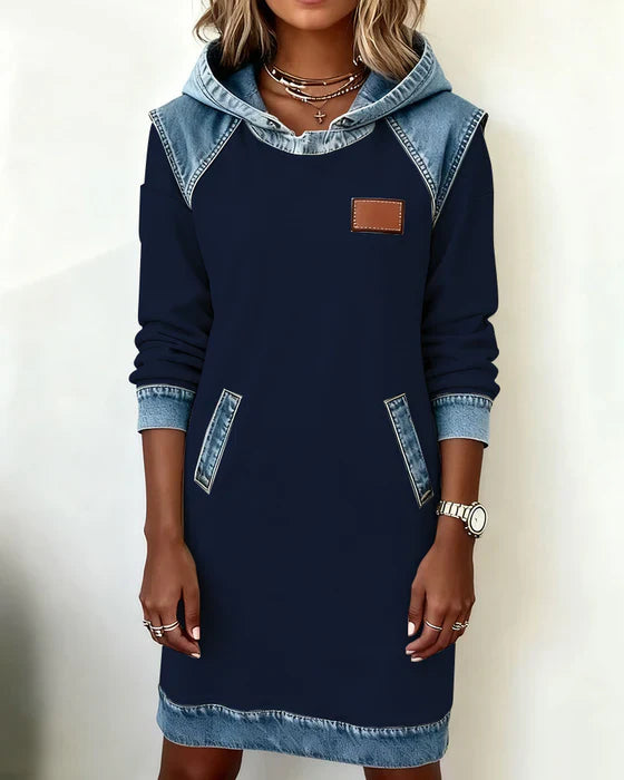 Paula - Vestido Sudadera Con Capucha