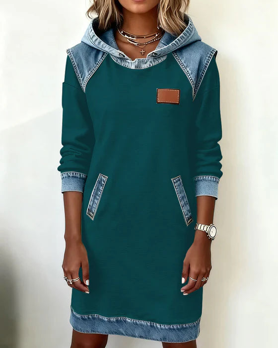 Paula - Vestido Sudadera Con Capucha