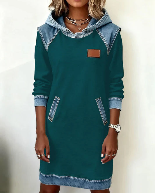 Paula - Vestido Sudadera Con Capucha