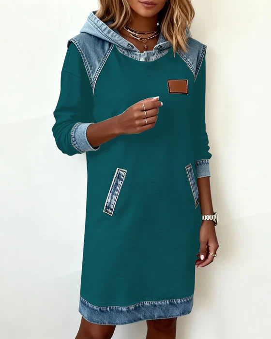 Paula - Vestido Sudadera Con Capucha