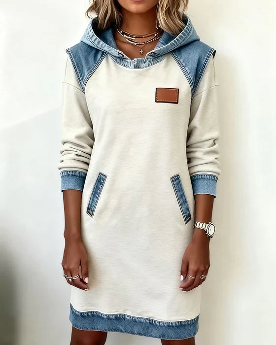 Paula - Vestido Sudadera Con Capucha
