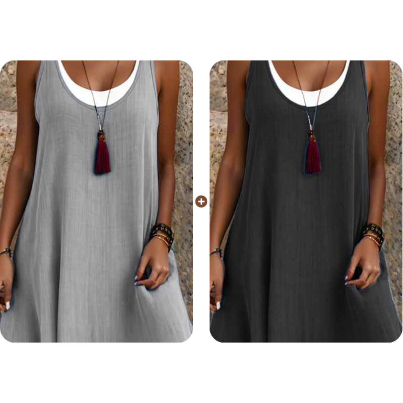 MARTA| Vestido veraniego para combinar en capas
