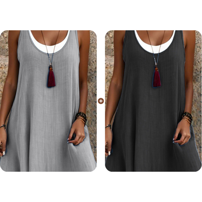 MARTA| Vestido veraniego para combinar en capas
