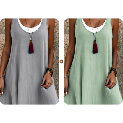 MARTA| Vestido veraniego para combinar en capas