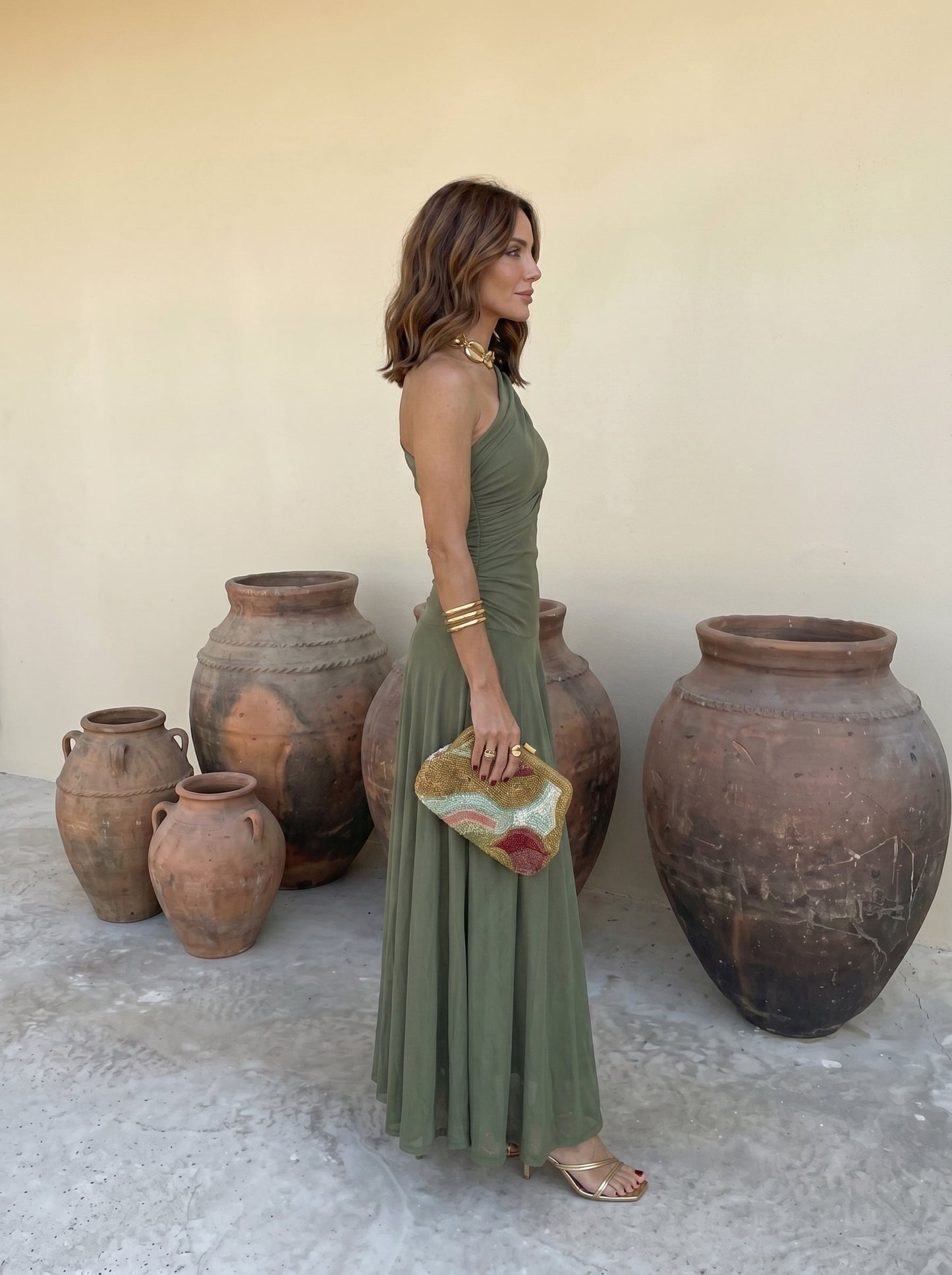 ALBA | Vestido Halter Elegante