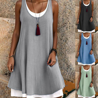 MARTA| Vestido veraniego para combinar en capas
