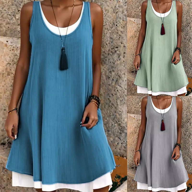 MARTA| Vestido veraniego para combinar en capas